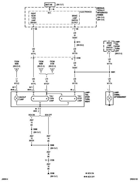 Need stereo wiring diagram. . 1999 dodge ram 1500 tail light wiring diagram